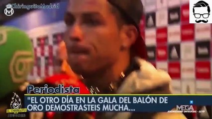 Cristiano le cobra a Messi (Jocosamente) por haber servido de traductor. 2016
