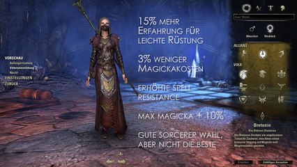 Elder Scrolls Online - PS4/XB1 - Die richtige Rasse für deine Klasse | deutsch