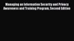 [PDF Download] Managing an Information Security and Privacy Awareness and Training Program