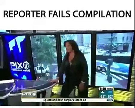 News Reporters Bloopers - Fails Compilation Of 2016 | FailCentral