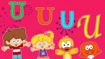 U Harfi - ABC Alfabe SEVİMLİ DOSTLAR Eğitici Çocuk Şarkıları