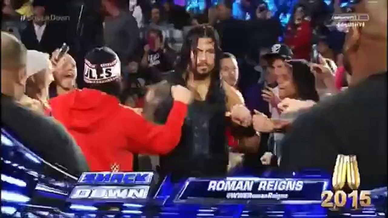 WWE Smackdown, Roman Reigns vs Rusev, Reigns revenge on Big Show, Jan 2, 2015