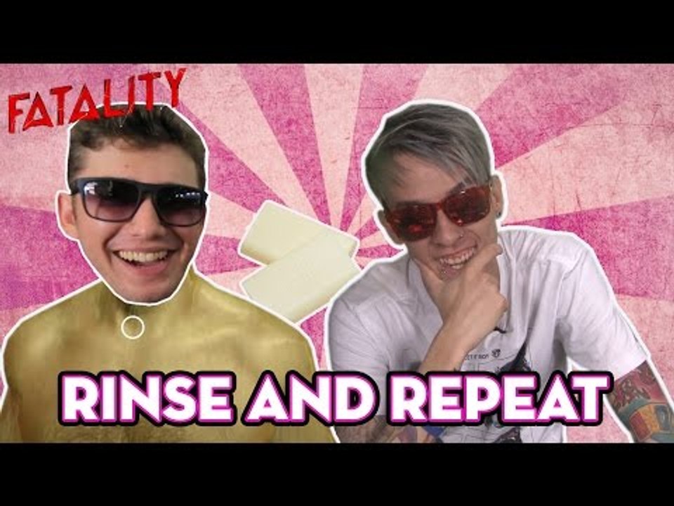 ENSABOANDO HOMENS EM RINSE AND REPEAT