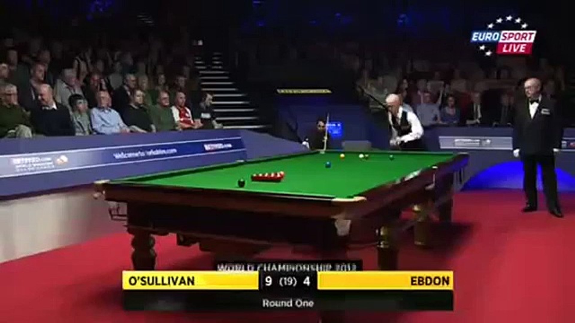 Ronnie OSullivan Wins After Peter Ebdons Snooker Suicide