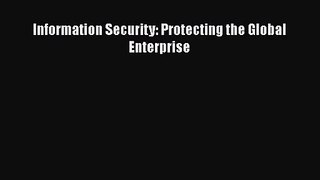 [PDF Download] Information Security: Protecting the Global Enterprise [Read] Full Ebook