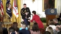 Florent Grobergs Medal of Honor Ceremony