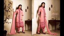 Pakistani Cotton Embroidery Suit - Cotton Shalwar Suits Collection 2016