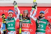 Ski Alpin - Kitzbühel - Le podium 100% Français