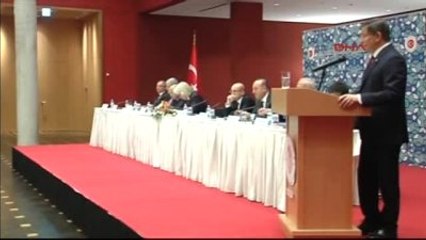 Davutoğlu, İşadamlarına Seslendi Türkiye'deki Olayları Saptıranlara, Algı Operasyonları Yapmak...