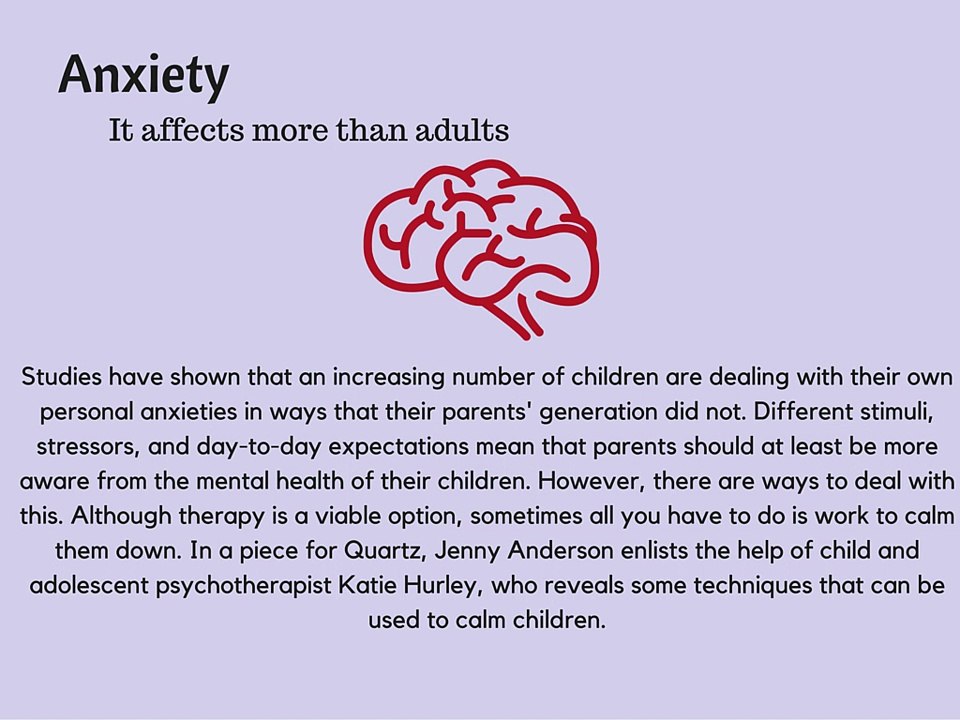 Calming Your Child