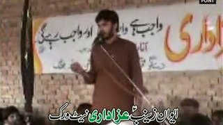Zakir Ali Raza Qumi Paharpur Topic Sham e Gariban Majlis At Jhang