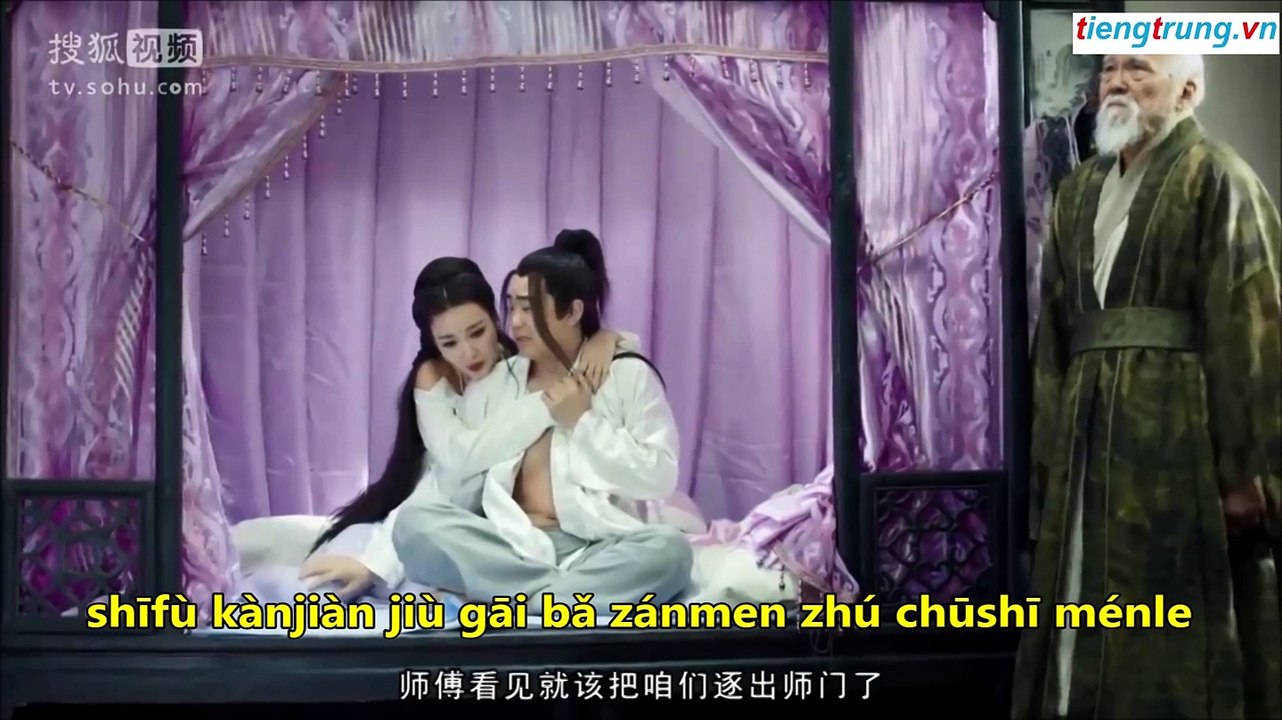 học tiếng trung qua clip hài ăn vụng