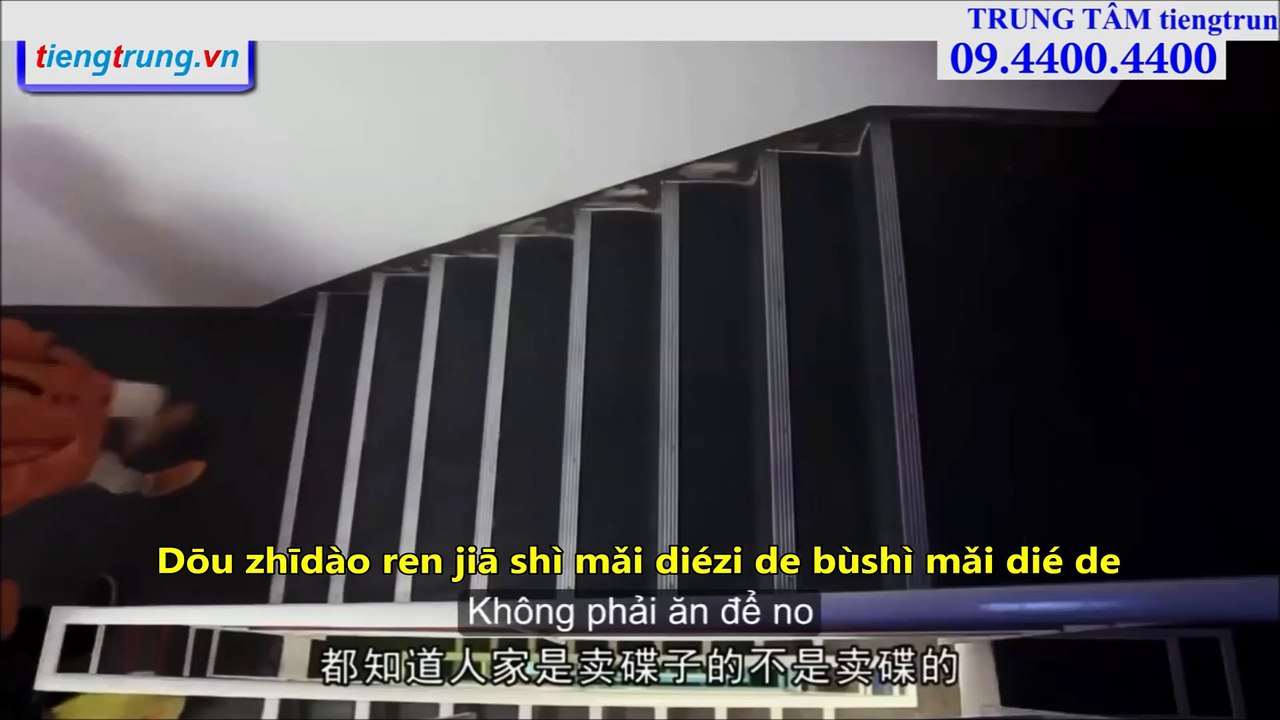 học tiếng trung qua clip hài - bật đèn