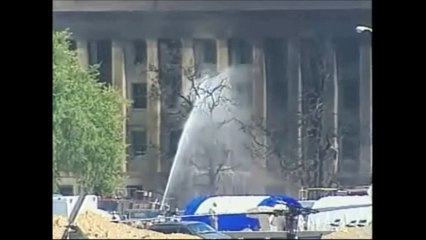 US Criminal Government.: Pentagon Detonation Pt 2; Later Collapse from Fire and Water Damage
