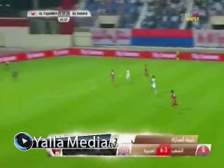 اهداف مباراة ( الشعب 3-6 الفجيرة )  الدورى الاماراتى