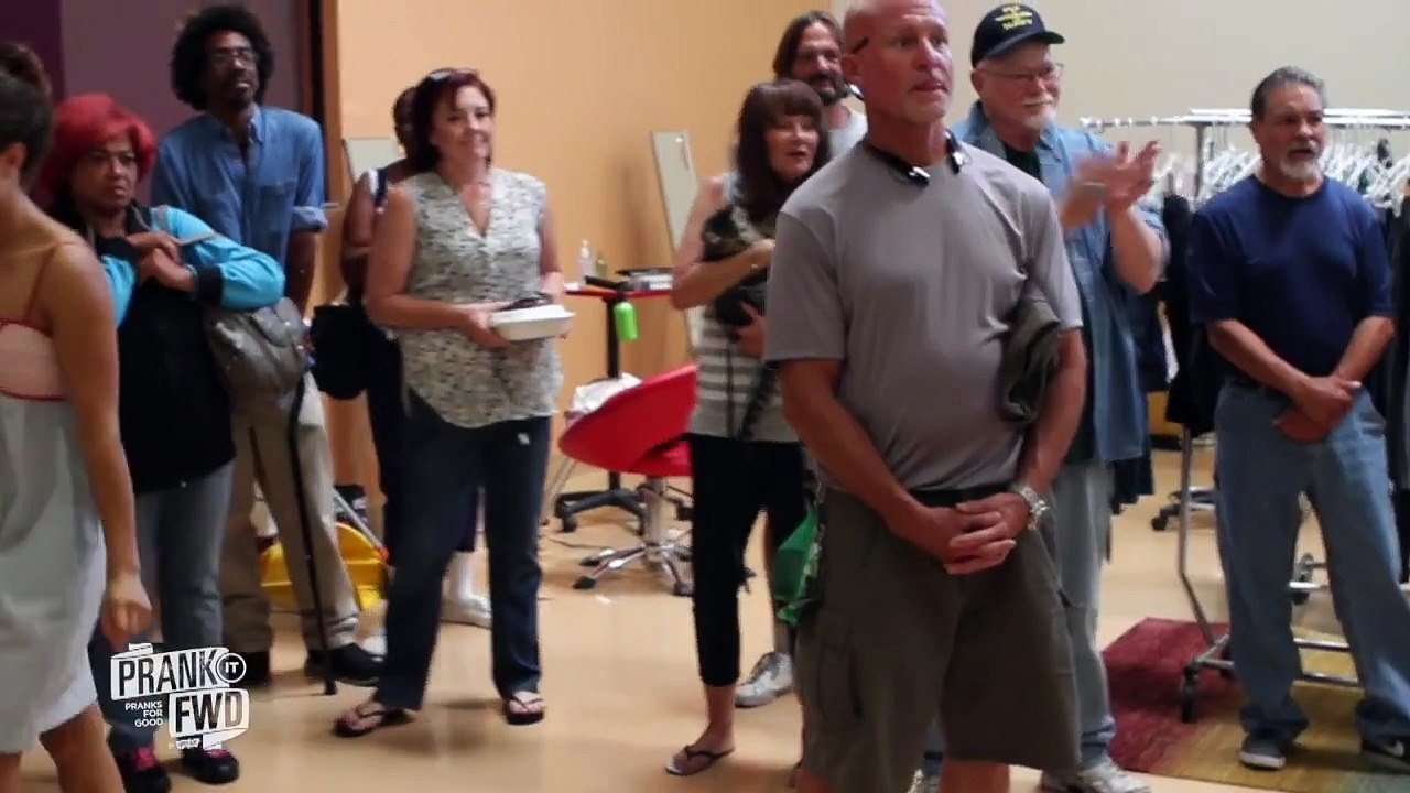 Homeless Day Spa Surprise! Prank It FWD