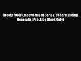 [PDF Download] Brooks/Cole Empowerment Series: Understanding Generalist Practice (Book Only)