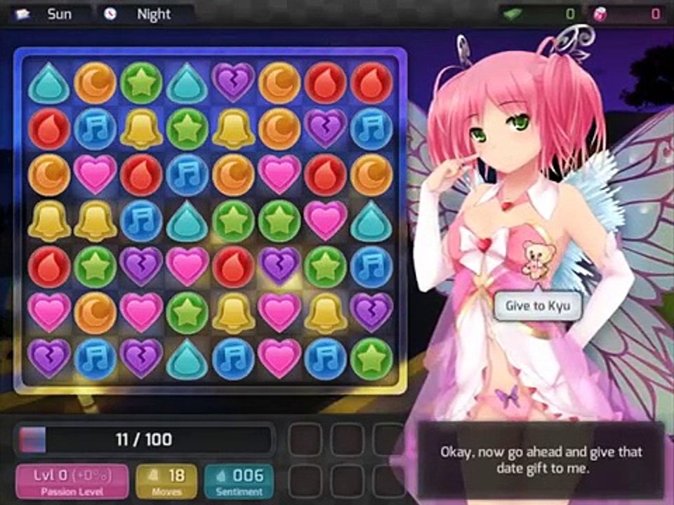 HuniePop Love Fairy (Dating Guide) - GameSocietyPimps (FULL HD)