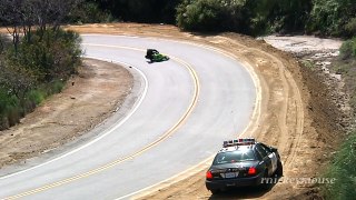 Highside Motorcycle Crash Suzuki GSXR 600 Sportbike Accident with CHP one cool POLICE