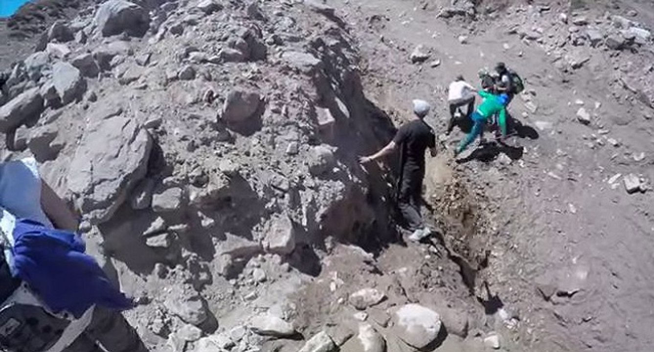 Des randonneurs échappent à la mort de justesse sur le Mont Aconcagua