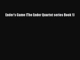 [PDF Download] Ender's Game (The Ender Quartet series Book 1) [PDF] Online