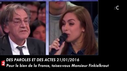 Clash : une citoyenne à Alain Finkielkraut, taisez-vous pour le bien de la France