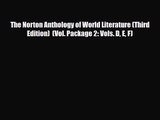 [PDF Download] The Norton Anthology of World Literature (Third Edition)  (Vol. Package 2: Vols.