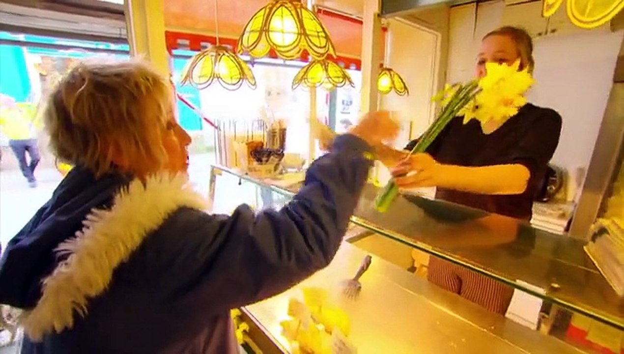 Daffodils and Blossom Trees Shrubs