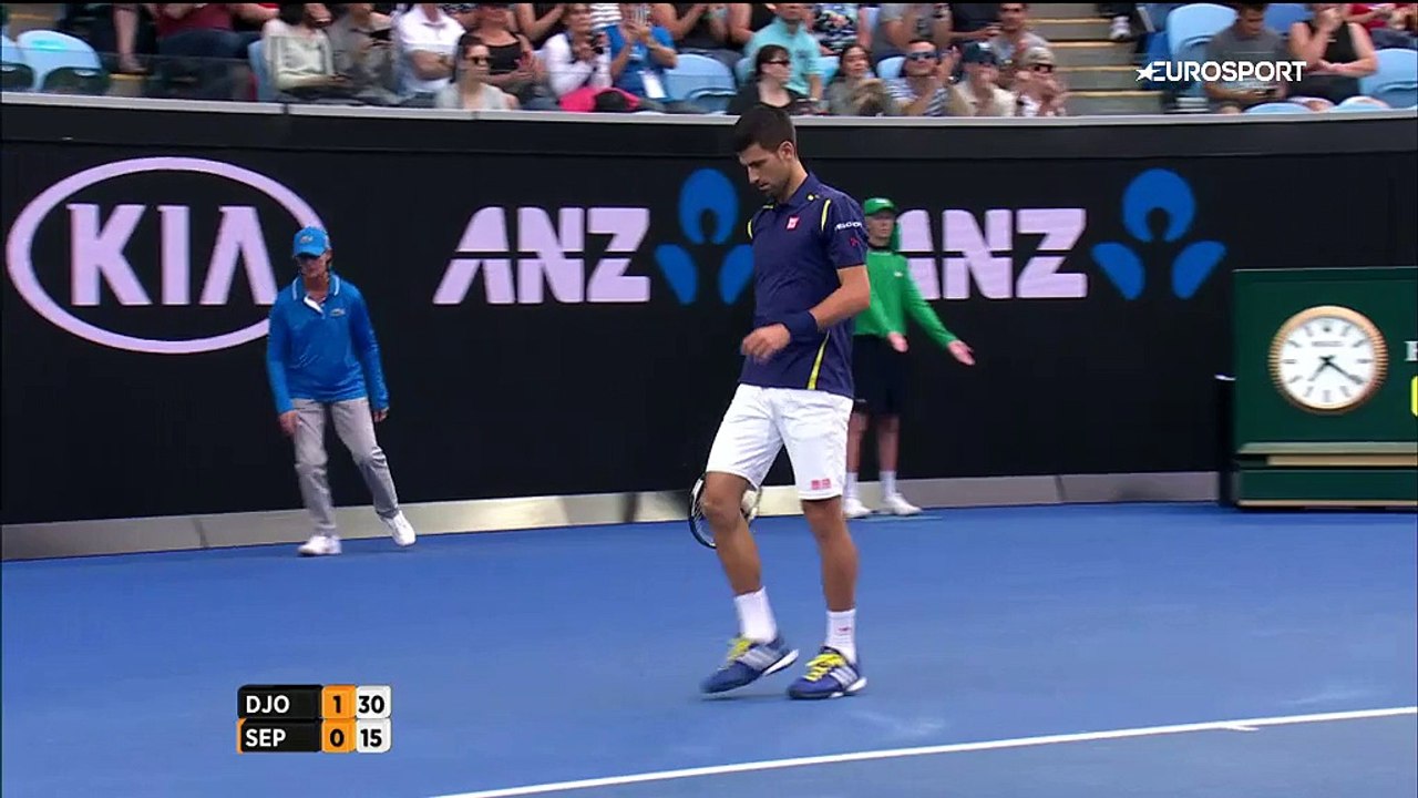 Highlights_ Novak Djokovic v. Andreas Seppi - Australian Open - 2016 HD