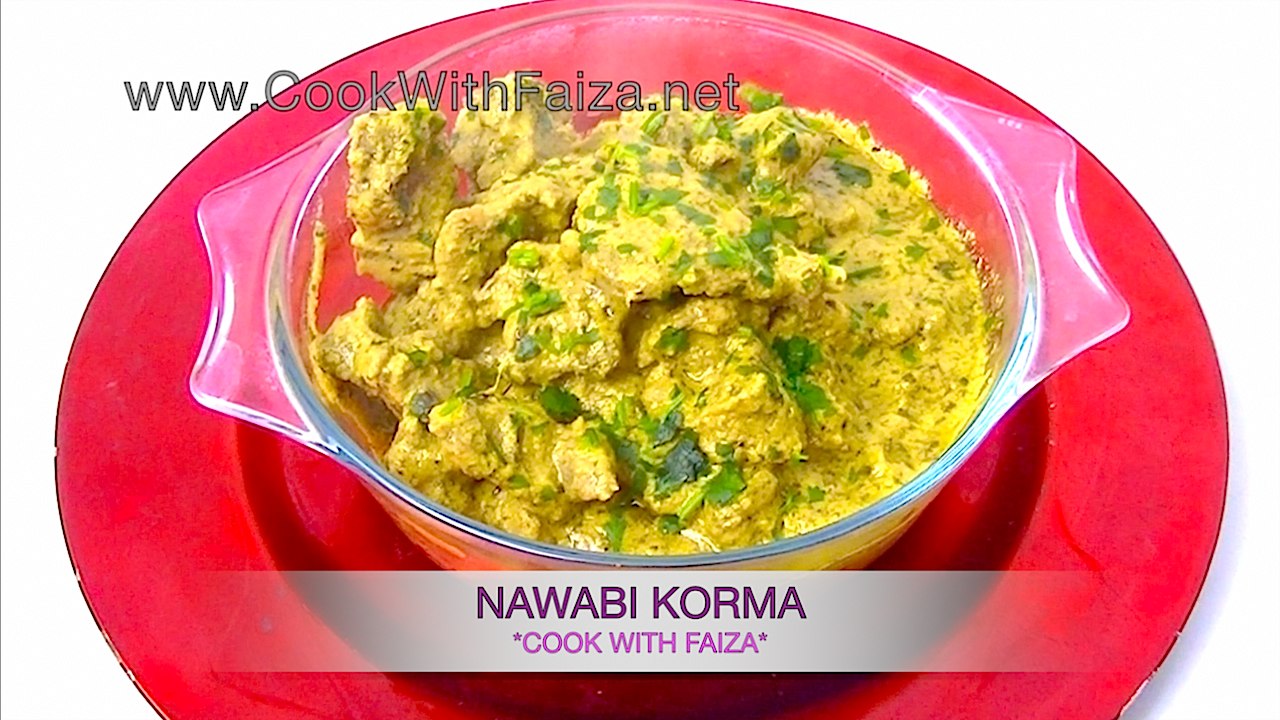 NAWABI KORMA *COOK WITH FAIZA*