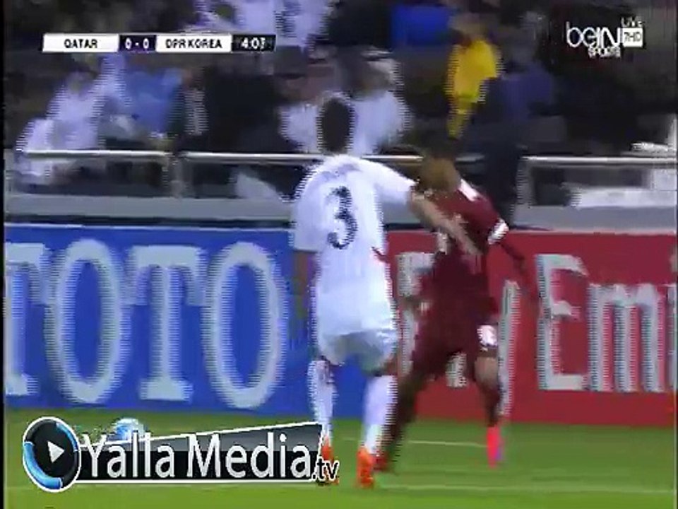 اهداف مباراة ( قطر 2-1 كوريا الشمالية )  ربع نهائى  كأس آسيا تحت 23 سنة - قطر