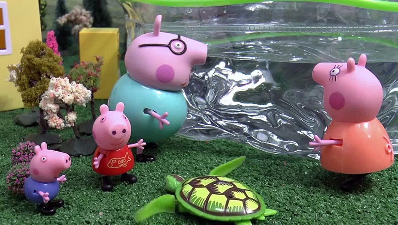 Peppa Pig English Episode Play Doh Robo Turtle Juguetes de Peppa Toys
