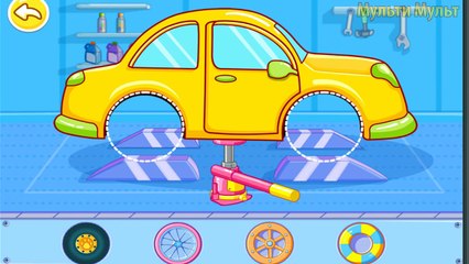 Игра как мультик про машинки автосервис и мойка машин Car Wash
