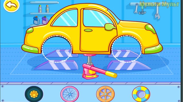 Игра как мультик про машинки автосервис и мойка машин Car Wash