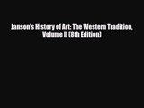 [PDF Download] Janson's History of Art: The Western Tradition Volume II (8th Edition) [PDF]