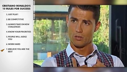 Cristiano Ronaldo's Top 10 Rules For Success