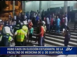 Caos en elecciones de Facultad de medicina