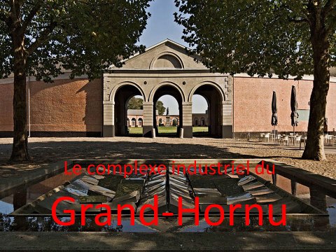Le Grand-Hornu site minier région de Mons Borinage et MAC's (Musée des Arts Contemporains)