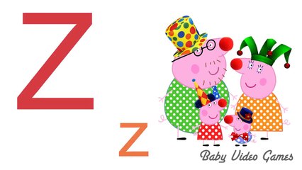 ALPHABET Peppa Pig ABC Song with Peppa Pig Peppa Pig ABC Preschool Song