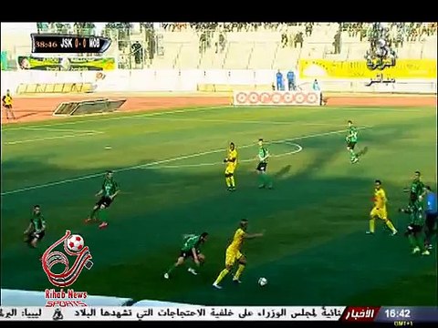 اهداف مباراة ( شبيبة القبائل 1-1 مولودية بجاية ) الدوري الجزائري