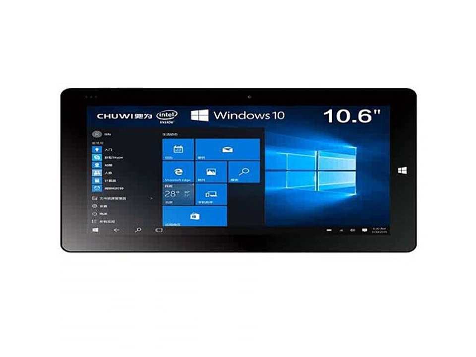 Original Chuwi VI10 plus 100%  Windows 10  Z3736F 2GB RAM 32GB/64GB ROM 10.6 inch 8000mah HDMI Tablet PC-in Tablet PCs from Computer