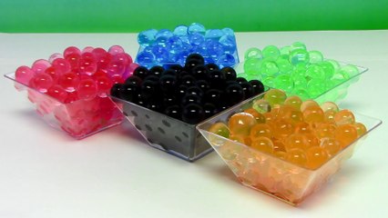 Educational video learn colors with Orbeez surprise Peppa MLP Mickey Mouse Shopkins