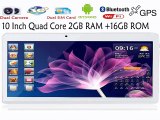 10 Inch Original 3G Phone Call Android Quad Core Tablet pc Android 4.4 2GB RAM 16GB ROM WiFi GPS FM Bluetooth 2G 16G Tablets Pc-in Tablet PCs from Computer