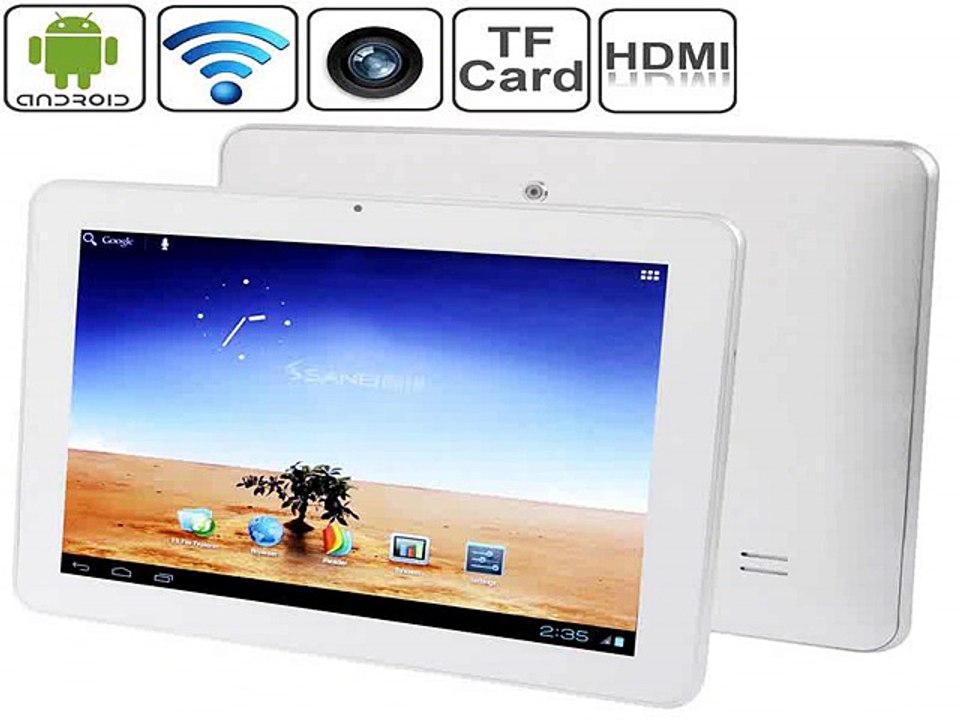 Original Sanei N90 Allwinner A31S 1.2GHz Quad Core 1GB 8GB 9.7 inch 1024 x 768 Capacitive Touch Screen Android 4.1 Tablet PC-in Tablet PCs from Computer