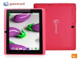 NEW Arrival Gooweel Q8HD 7inch HD 1024x600pix A33 Quad core tablet pc android 4.4 1.3GHz 8GB Bluetooth Dual Camera WiFi OTG-in Tablet PCs from Computer