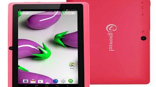 NEW Arrival Gooweel Q8HD 7inch HD 1024x600pix A33 Quad core tablet pc android 4.4 1.3GHz 8GB Bluetooth Dual Camera WiFi OTG-in Tablet PCs from Computer