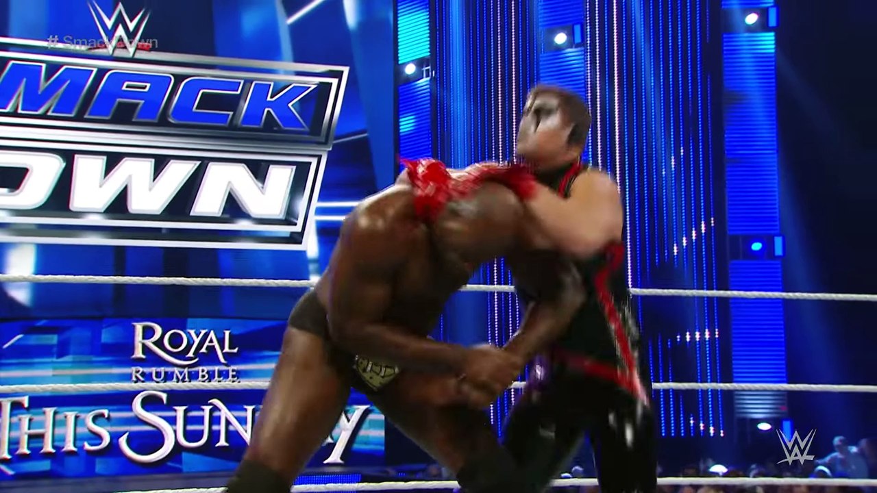 Titus O’Neil vs. Stardust- SmackDown, Jan. 21, 2016