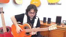 Red cedar vs Spruce on Andalusian Simplicio Avant-garde best flamenco guitars in Spain (Endorsed by Paco de Lucia)