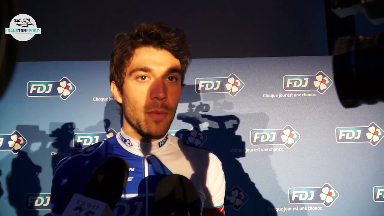 Thibaut Pinot : "Être sur le podium du Tour"