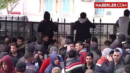 Tunus'taki Gösteriler